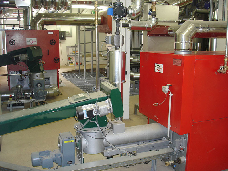 Compact Biomasse-Heizanlage für nachhaltiges Heizen