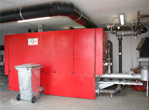 A.P. Bioenergietechnik premises heated with eco-boiler 